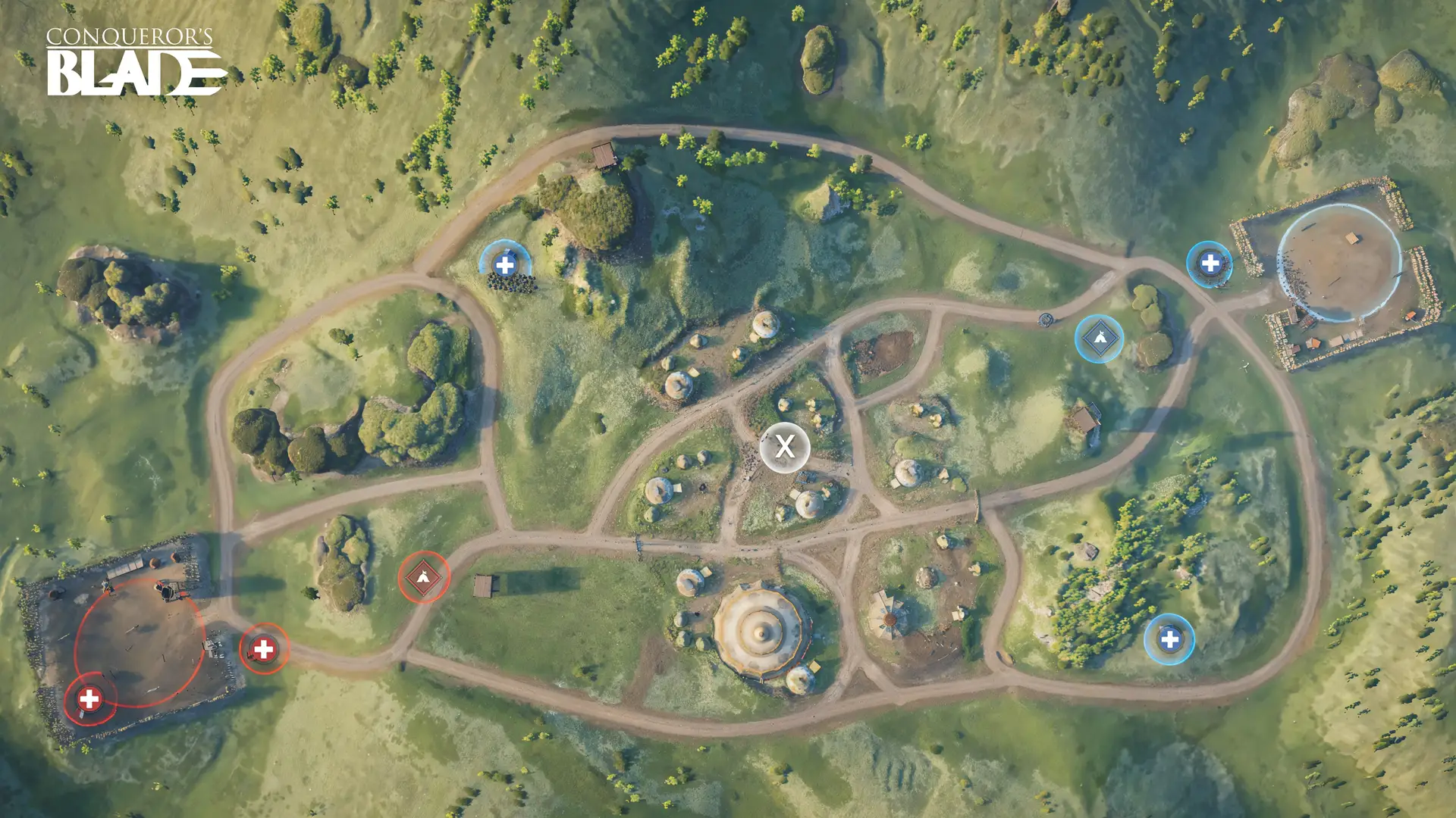 Marauder Settlement sky view