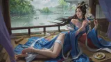 Zhen Ji splash art